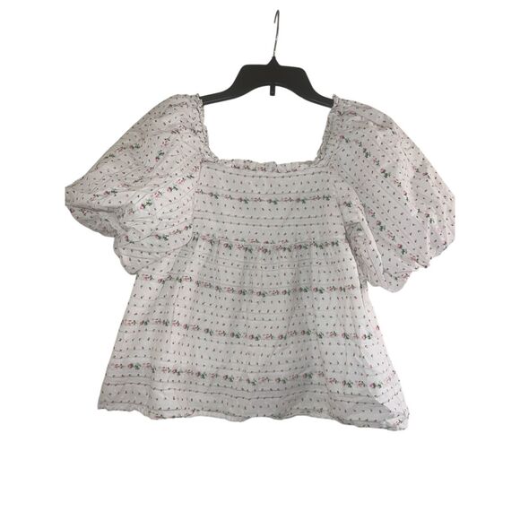 ✨Janie and Jack Girl's Dobby Sz 14 Top✨ - Picture 3 of 7